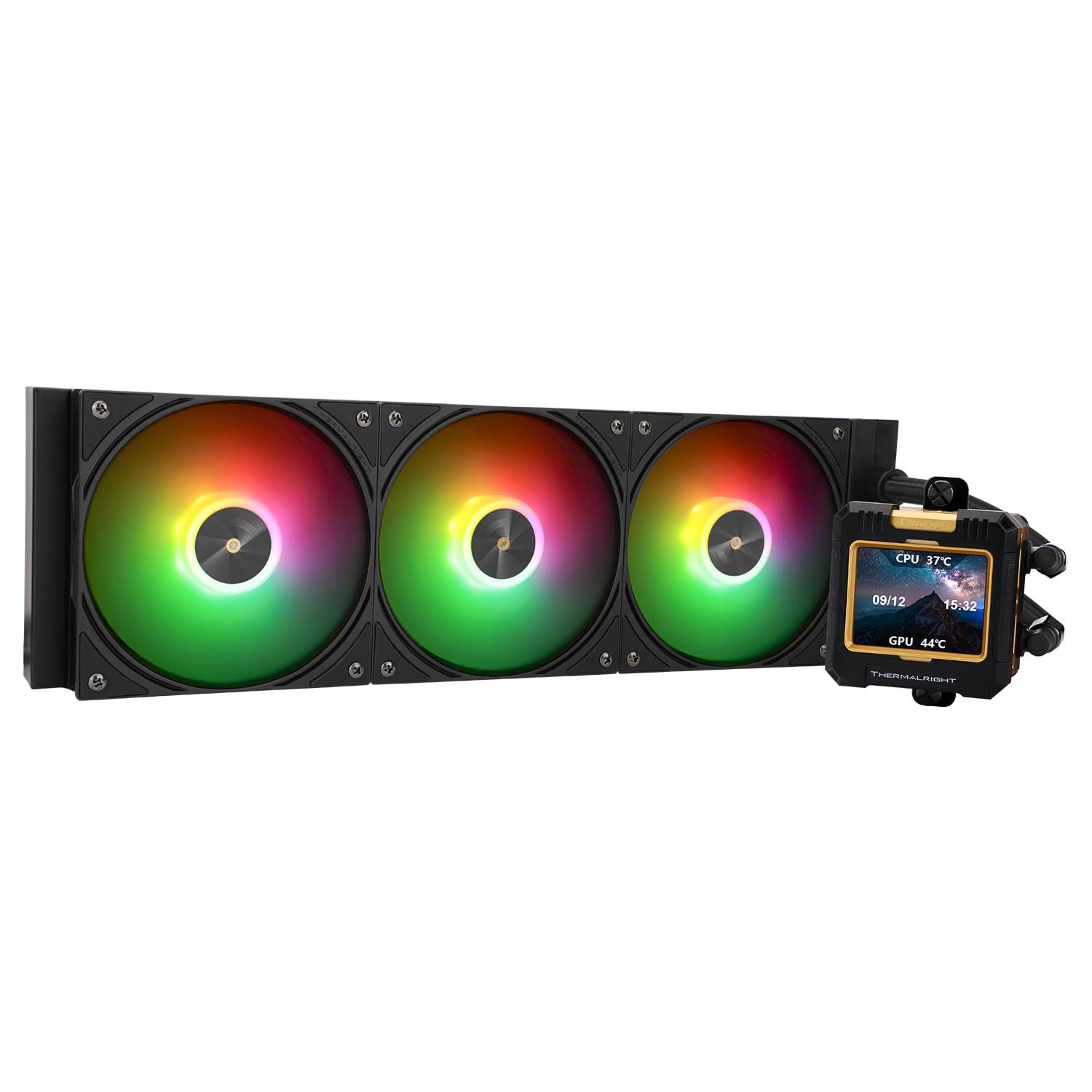 Thermalright Frozen Warframe 360 BLACK ARGB specs, cooling, noise